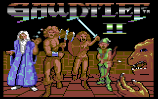 Gauntlet II screenshot 3 for Commodore 64